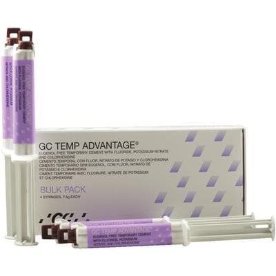 GC Temp Advantage Temporary Cement, Bulk Package, 7.5 g Syringes, 4/Pk, 136507 thumbnail 18