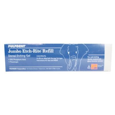 Etch-Rite Dental Etching Gel, 38% Phosphoric Acid, Jumbo Syringe Refill, 25 mL, 2/Pk, ET-50R thumbnail 21