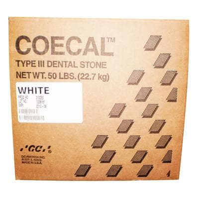 COECAL Type III Laboratory Stone, White, 50 lb, 310250 thumbnail 10