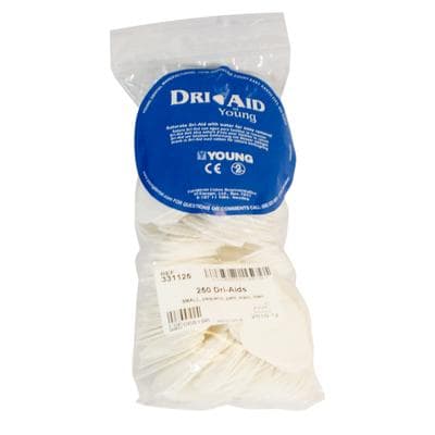 Dri-Aid Cotton Roll Substitute Wafers, Small, White, 250/Pkg, 331125 thumbnail 8