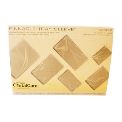 Pinnacle Tray Sleeve, Size F, 7.5" x 10.5", Clear Plastic, 500/Box, 3300-F thumbnail 16