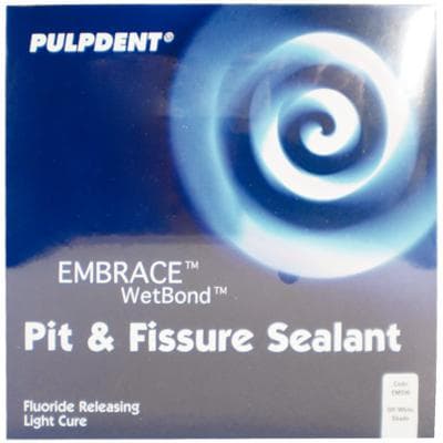 Pulpdent Embrace WetBond Pit & Fissure Sealant, Off-White, 1.2 mL Syringe, 4/Pk, EMSW thumbnail 21