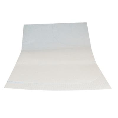 TIDI Everyday Oral Surgery Bibs, 2-Ply Tissue / 1-Ply Poly, Contour Neck, Knee-Length, Blue, 29" x 42", 50/Case, 917493 thumbnail 10