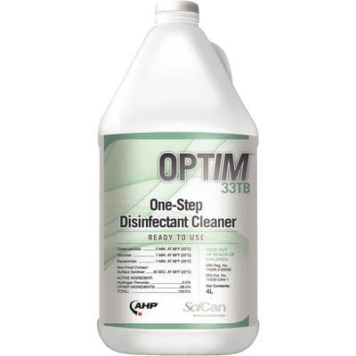 Optim 33TB One-Step Surface Cleaner & Disinfectant, 1 Gallon Bottle, OPT33-4X1 thumbnail 14