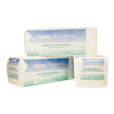 Crosstex Premium Non-Woven Sponges, Non-Sterile, 4" x 4", 4-Ply, 2000/Case, ENC4NW thumbnail 12