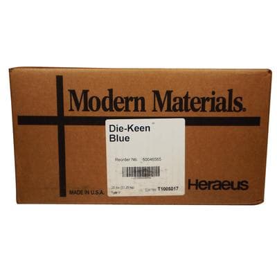 Kulzer Die-Keen Blue Type V High-Strength Die Stone, 25 lb Box, 50046565 thumbnail 11