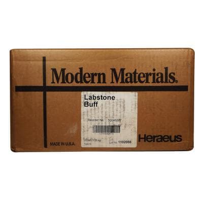 Kulzer Modern Materials Labstone Type III All-Purpose Model Stone, Buff, 25 lb Box, 50046277 thumbnail 12