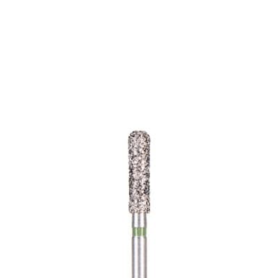 BluWhite Diamond™ Bur FG595C, Coarse, Green Ring, Straight Cylinder, Friction Grip, 2.1 mm Diameter x 8.0 mm, 5/Pkg thumbnail 2