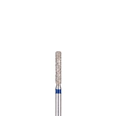 Kerr BluWhite Diamond™ Bur FG507R, Friction Grip, Regular Grit, Blue Ring, Straight Cylinder, 1.6 mm Diameter, 8.0 mm Length, 5/Pkg thumbnail 2