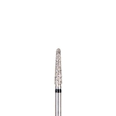 BluWhite Diamond™ Bur FG 756C, Coarse, Green Ring, Cone Taper Round End, 1.8 mm Diameter, 8.0 mm Length, 5/Pkg thumbnail 3