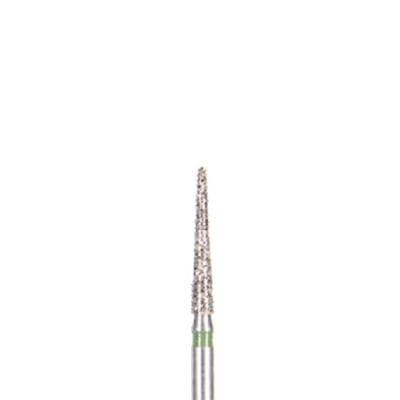BluWhite Diamond™ Bur FG #755F, Fine Grit, Round End Taper, Red Ring, 1.6 mm Diameter, 6.2 mm Length, 5/Pkg thumbnail 3