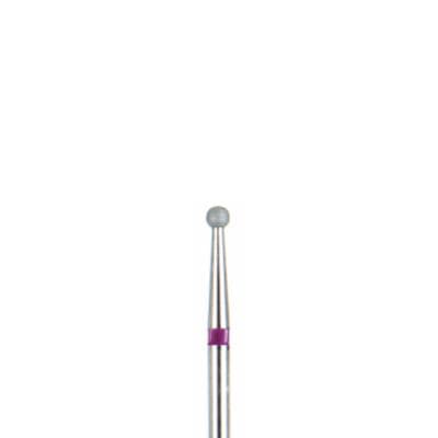 BluWhite Diamond™ Bur, FG, Round, Fine Grit, Yellow Ring, #4201, 1.6 mm Diameter, 1.3 mm Head Length, 5/Pkg thumbnail 2