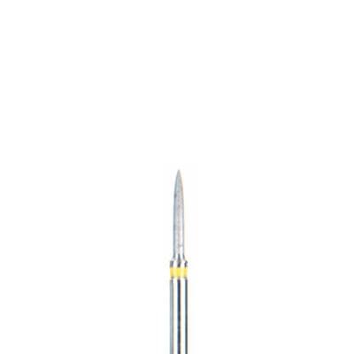 BluWhite Diamond™ Bur FG, Ultra Fine, Purple, Flame, Composite Finishing, 5/Pkg - #5205L, 1.0 mm Diameter, 6.9 mm Length thumbnail 4