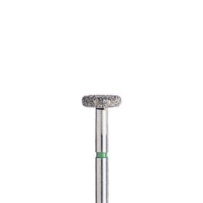 BluWhite Diamond™ Bur, FG, Wheel, Coarse, Green Ring, #835C, 4.7 mm Diameter, 1.0 mm Length, 5/Pkg thumbnail 5