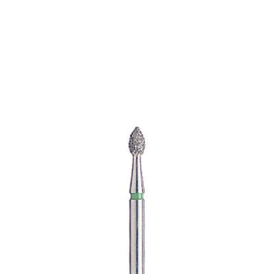 BluWhite Diamond™ Bur FG 610SF, Super Fine, Football, Friction Grip, Yellow Ring, 1.8 mm Diameter, 2.8 mm Length, 5/Pkg thumbnail 3