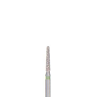 BluWhite Diamond™ Bur FG 740C, Coarse, Green Ring, Cone Taper Flat End, 1.4 mm Diameter, 7.8 mm Length, 5/Pkg thumbnail 3