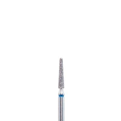 Kerr BluWhite Diamond™ Bur FG 729R, Regular Grit, Blue Ring, Cone Taper Flat End, 1.6 mm Diameter, 7.9 mm Length, 5/Pkg thumbnail 2