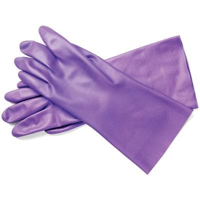 IMS Lilac Nitrile Utility Gloves, Flocklined, Powder-Free, Large (Size 9), 3 Pairs/Box, 40-064 thumbnail 13