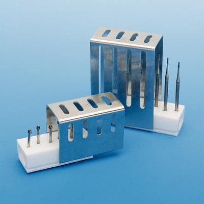 Hu-Friedy IMS 1/2 Bur Cushion with Tall Lid, Silicone Base, Stainless Steel Lid, Holds 6 Burs, IMS-1372TH thumbnail 8