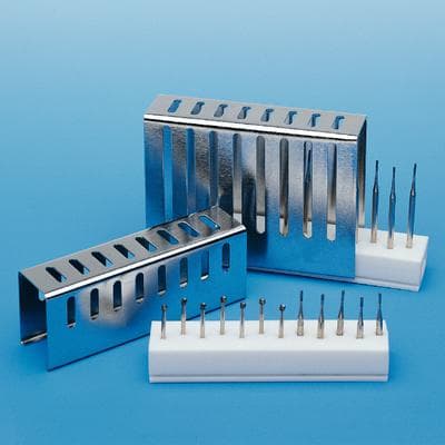 Hu-Friedy IMS Bur Cushion with Short Lid, Holds 12 Burs, Silicone Base with Stainless Steel Lid, IMS-1372S thumbnail 17