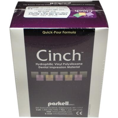 Parkell Cinch Quick Heavy Body VPS Impression Material, Fast Set, 50 ml Cartridges, 4/Pk, S463S thumbnail 16