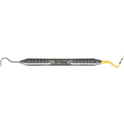 Hu-Friedy ColorVue Expros 23 Explorer/Probe Handle, Double-Ended, #6 Satin Steel, XP23/PH6 thumbnail 19