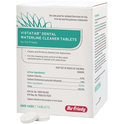 VistaTab Dental Waterline Cleaner Tablets, 1.7 g, 15/Box, IMS-1451 thumbnail 18