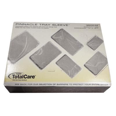 Pinnacle Tray Sleeve, Clear Plastic, Fits Mayo Tray, 14" x 19.5", 500/Box, 3500-M thumbnail 17