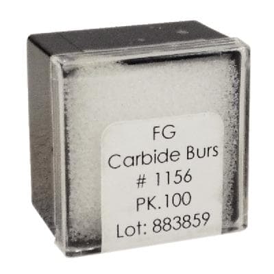 Meisinger Tungsten Carbide Bur, FG 1156, Round End Cylinder, 0.9 mm Head Diameter, 3.8 mm Working Length, 100/Pack, C1156FG thumbnail 6