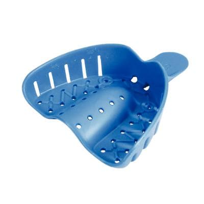 Tray Aways® #1 Perforated Disposable Impression Trays, Large Upper, Blue, 12/Pack, 0921884 thumbnail 9