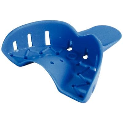 Tray Aways® Disposable Perforated Impression Trays, Upper Anterior, #10S, Blue, 12/Pack, 0921897 thumbnail 9