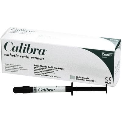 Calibra Esthetic Resin Cement, Base Refill, Opaque, 2 g Syringe, 607065 thumbnail 17