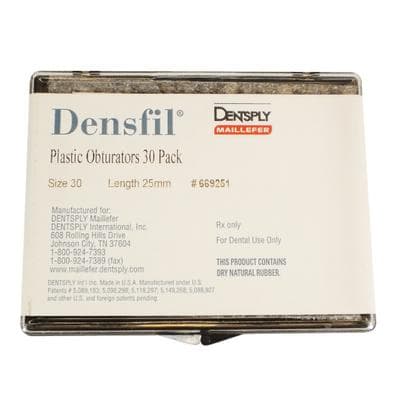 Densfil Thermal Endodontic Obturators, Plastic, #30, 25mm, Blue, 30/Pkg, 669251 thumbnail 16