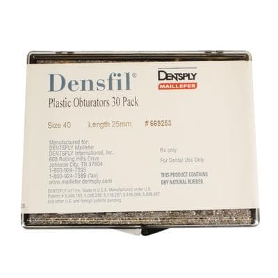 Densfil Thermal Endodontic Obturators, Plastic, #40, 25mm, Black, 30/Pkg, 669253 thumbnail 16