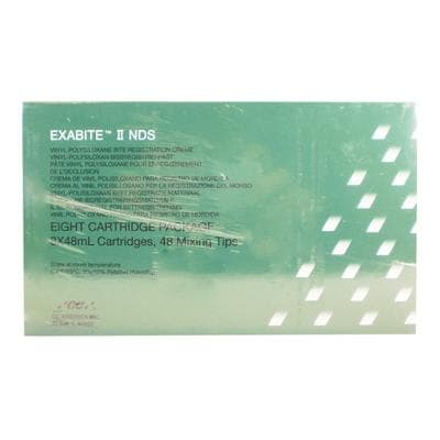 Exabite II NDS VPS Bite Registration Creme, Fast Set, Aqua, 48 ml Cartridge Refill Package, 8/Pk, 132418 thumbnail 23