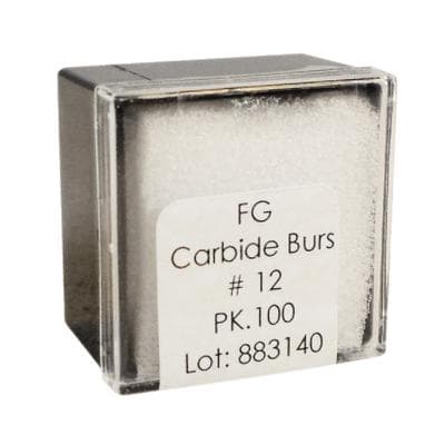 Meisinger Tungsten Carbide Bur, Round #1/2, Friction Grip, 0.6 mm Diameter, 100/Pkg, C0012FG thumbnail 6