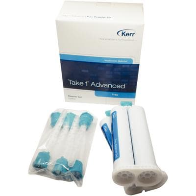 Kerr Take 1 Advanced VPS Impression Material, Tray Body Wash, Super Fast Set, Dark Blue, 50 ml Cartridges, 2/Pk, 33967 thumbnail 17