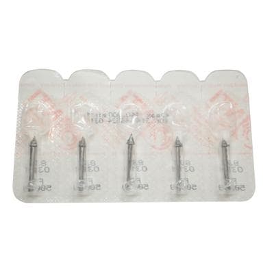 NTI® FG Diamond Bur, Medium Grit, Interproximal, #833-031 (M833-031), 3.1 mm Head Diameter, 3.5 mm Head Length, Gray, 5/Pkg thumbnail 7