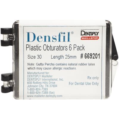 Densfil Plastic Obturators, Refill, 25 mm, #30, Blue, 6/Pk, 669201 thumbnail 19