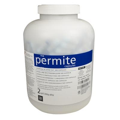 Permite Dispersed Phase Amalgam Capsules, 2 Spill, 600 mg, Fast Set, Purple/Blue, 500/Pk, 4022202 thumbnail 18