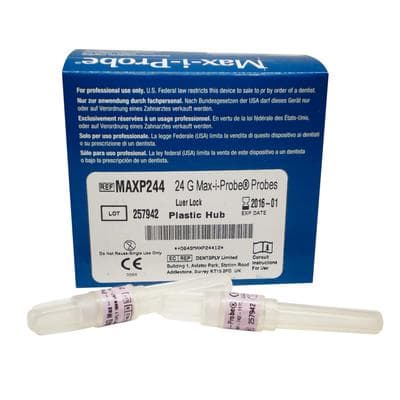 Max-i-Probe Endodontic/Periodontal Irrigation Probes, #60, 24 Ga x 1", Violet, 40/Pk, MAXP244 thumbnail 14