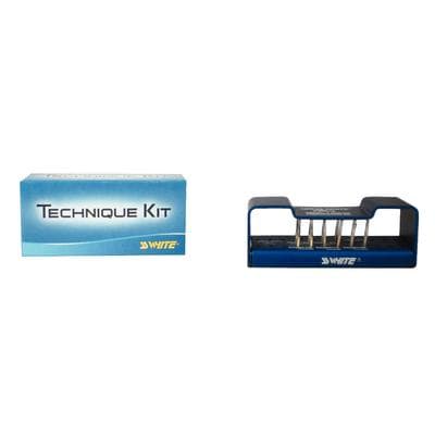 Great White Ultra Series Carbide Burs, Crown & Bridge Prep Kit, 11 Assorted GWU Burs with Autoclavable Bur Block, 18150 thumbnail 10