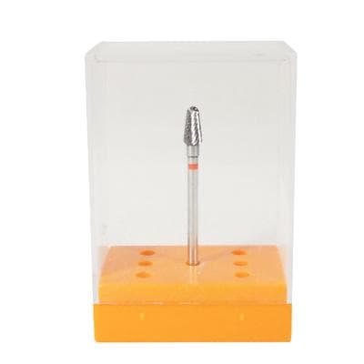 Meisinger HM75FX-040 Lab Carbide Bur, Fine X-Cut Tapered Round End, 4.0 mm Diameter, HP, 1/Pkg thumbnail 9
