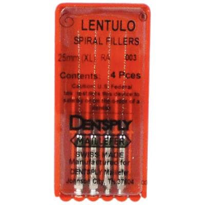 Lentulo Stainless Steel Spiral Fillers, RA, 25 mm, #3, Green, 4/Pk, 671572 thumbnail 16