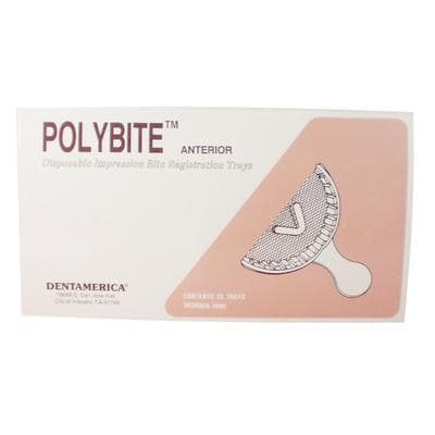 Polybite Disposable 3-in-1 Bite Registration Impression Tray, Anterior, 35/Box, 885 thumbnail 17