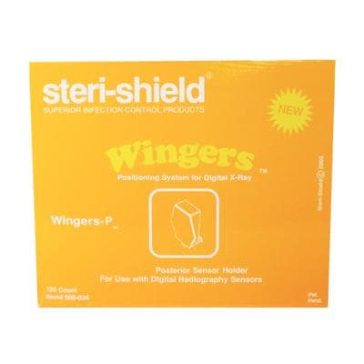 Wingers-P Posterior Digital Sensor Holders, Large #2, Peach, Disposable, 125/Box, 088-034 thumbnail 9
