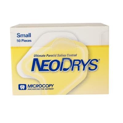 NeoDrys Original Saliva Absorbent Cotton Roll Substitute, Small, Yellow, 50/Pk, DYS thumbnail 20