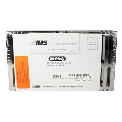 Hu-Friedy IMS Signature Series Double-Decker Cassette, 14-Instrument, Two-Tier, Green, Stainless Steel, 4.5" x 8" x 1.5", 1/Pk, IM9149 thumbnail 12