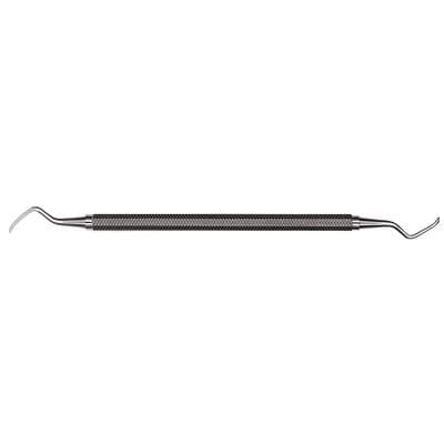 Hu-Friedy 8K/9K Kirkland Double-End Periodontal Surgical Curette, #2 Octagonal Handle, SK8/9 thumbnail 5