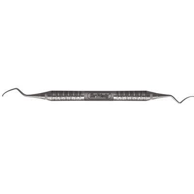 Hu-Friedy #1 Quétin Mesial-Distal Furcation Curette, 0.9 mm, Double End, #6 Satin Steel Handle, 1 Each thumbnail 8